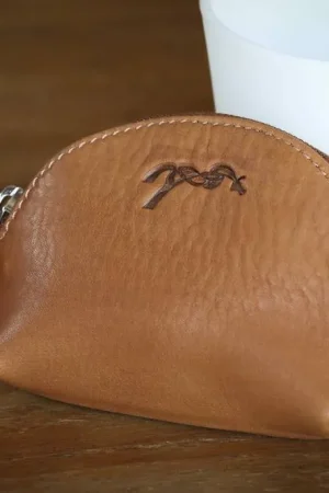 Porte monnaie cognac - PENELOPE Produit De Marque