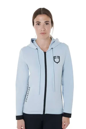Paiement Sécurisé Sweatshirt pour femme avec zip - EQUESTRO