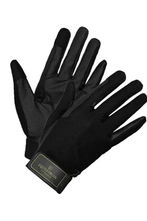 Prix Réduit Gants d'équitation noir doré - EQUESTRIAN STOCKHOLM