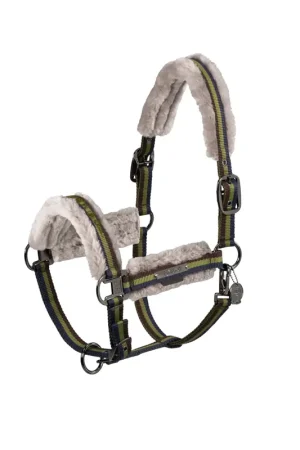 Jusqu'à Épuisement Des Stocks Licol Double Pin Girth Faux Fur PLATINUM 2024 - Eskadron