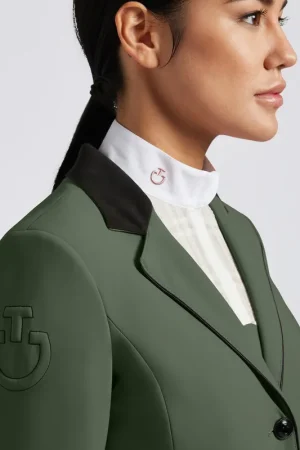 Dernière Chance Veste de compétition Grand Prix Olive - CAVALLERIA TOSCANA