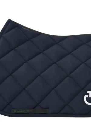 Tapis de selle Diamond Quilted Bleu marine MIXTE - CAVALLERIA TOSCANA Dernière Chance