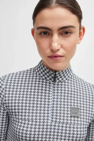 Polo d'entrainement Houndstooth Rachel - Boss Equestrian Remise