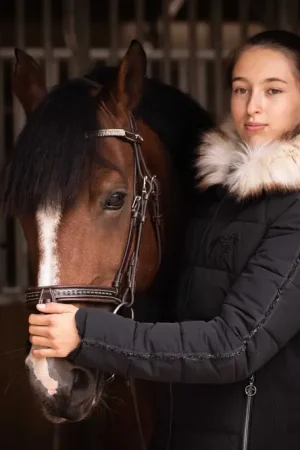 Prix Choc Blouson Louxy noir - Penelope Collection