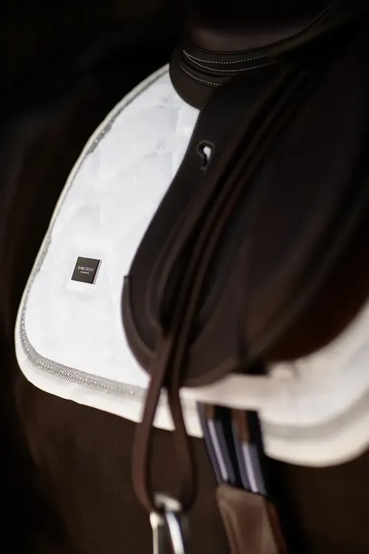 Pas Cher Tapis de selle Timeless White Glimmer MIXTE - Equestrian Stockholm