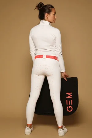 Pantalon Dorado Blanc full grip - GEM Acheter Direct