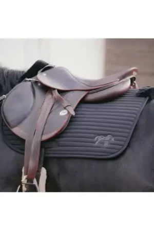 Tapis de selle Lyona Noir - PENELOPE COLLECTION Commander Vite