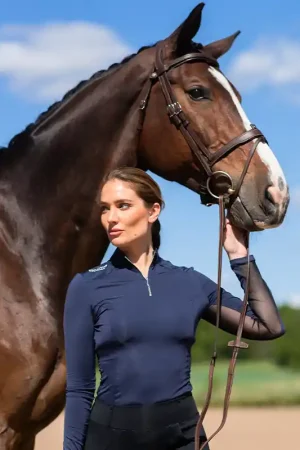 Nouvelle Collection Haut Air Breeze Midnight blue - Equestrian Stockholm