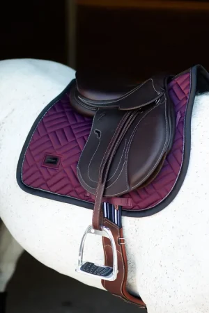 Tapis de selle Modern Purple Night MIXTE - Equestrian Stockholm Réduction