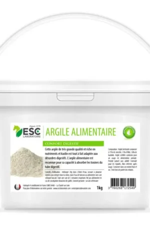 Usine Directe Argile Alimentaire - ESC LABORATOIRE