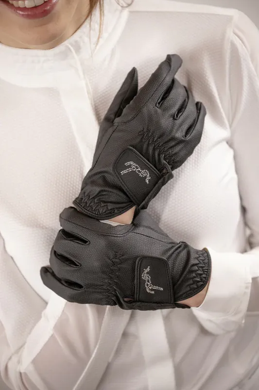 Gants d'équitation Prisma Strass - PENELOPE COLLECTION Prix Promo