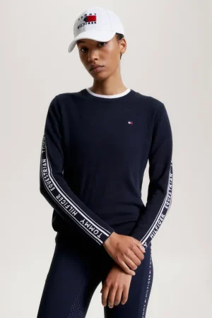 Sweat Logo Jacquard Seattle - Tommy Hilfiger Commander Maintenant