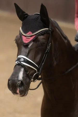 Offre Du Jour Bonnet anti-mouches Soft Rouge - Equestrian Stockholm
