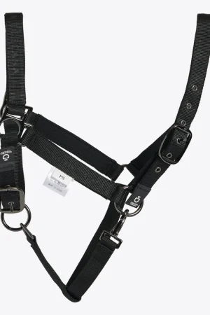 Ensemble licol & longe nylon noir - Cavalleria Toscana Populaire