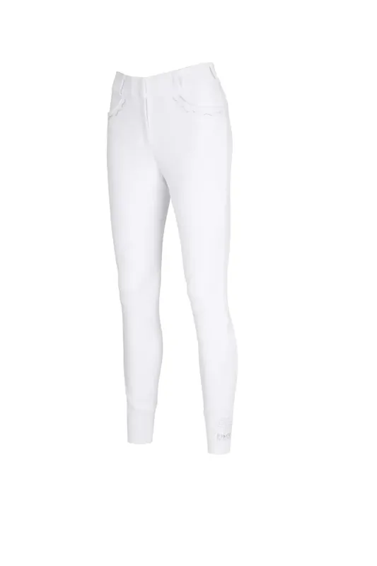 Pantalon d'équitation Ceelina Blanc 4575 Full grip taille haute - Pikeur Achetez Aujourd'hui