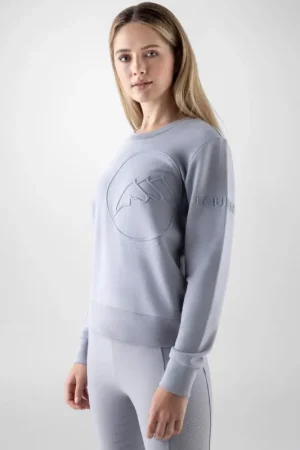 Pull logo brodé CARTAC - EQUILINE Haute Qualité