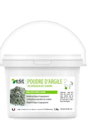 Argile verte en poudre - ESC LABORATOIRE Vente Flash