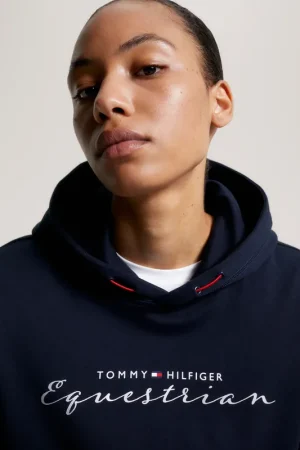 Sweat à capuche Logo Graphique Metallic - Tommy Hilfiger Petit Prix