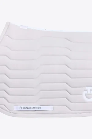 Tapis de selle Performance gris clair - CAVALLERIA TOSCANA Retour Gratuit