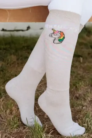 Chaussettes lot de 3 paires Glitter Unicorn _ KENTUCKY Satisfait Ou Remboursé