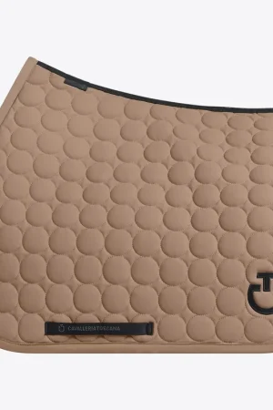 Tapis de selle Circle Beige CSO - CAVALLERIA TOSCANA Affaire À Saisir