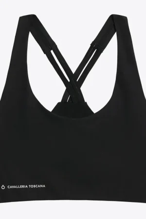 Authentique Brassière de Sport Noir - CAVALLERIA TOSCANA