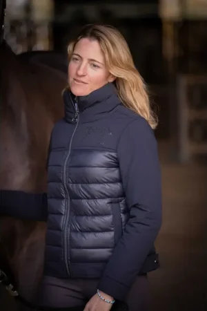 Satisfait Ou Remboursé Veste d'equitation matelassée Edelweiss - PENELOPE COLLECTION