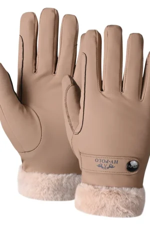 Gants d'équitation Garnet Beige - HV POLO Paiement Sécurisé