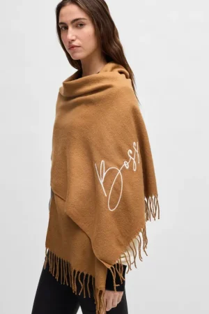 Commander Vite Echarpe Logo Camel - Boss Equestrian
