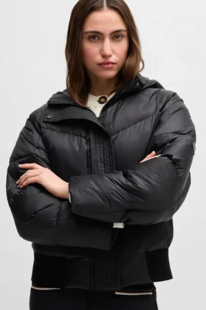 Offre Du Jour Veste Bomber Marsha Puffer Jacke - Boss Equestrian