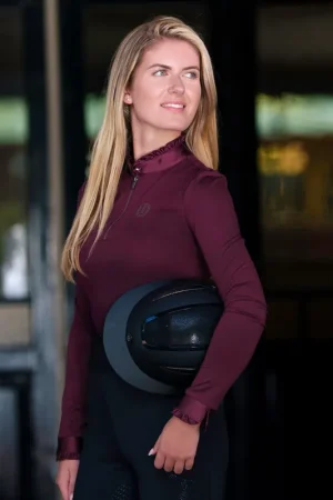 Haut technique manches longues Anna Figue - IMPERIAL RIDING Livraison Express