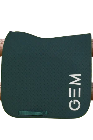Prix Cassé Tapis de selle Ten DRESSAGE Vert - GEM