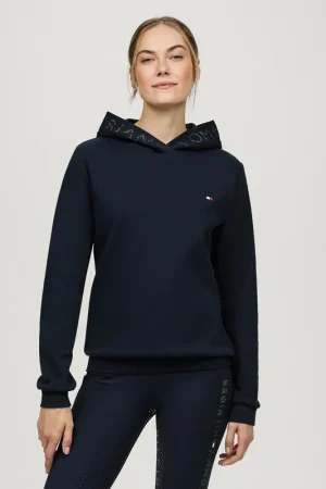 Sweat à capuche Laurens Strass - Tommy Hilfiger Usine Directe