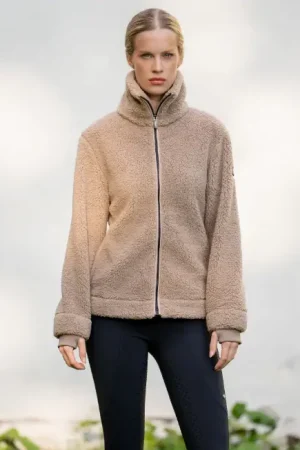 Veste Teddy Fleece Sand - Equestrian Stockholm Achat Immédiat