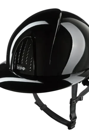 Dernière Chance Casque d'équitation SMART NOVA Polish Noir POLO coque M - KEP