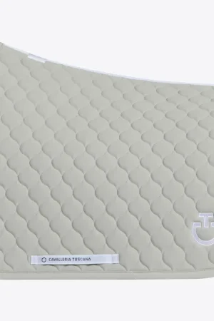 Tapis de selle Circular Gris clair DRESSAGE - CAVALLERIA TOSCANA Promotion