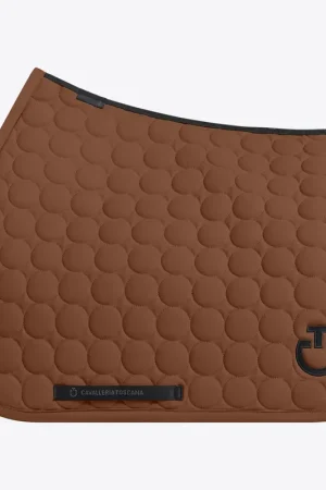 Tapis de selle Circle Terracotta CSO - CAVALLERIA TOSCANA Pas Cher