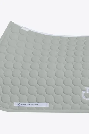Achetez Aujourd'hui Tapis de selle Circle Gris clair CSO - CAVALLERIA TOSCANA