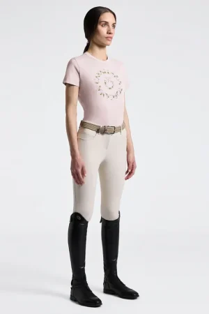 Vente Flash Tee-shirt Floral Embroidery - CAVALLERIA TOSCANA
