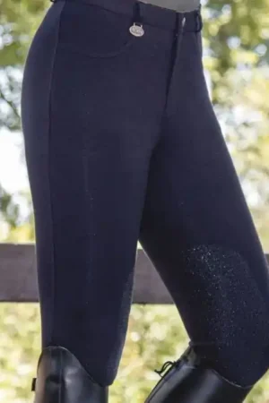 Pantalon équitation HKM Kate basanes grip Promotion
