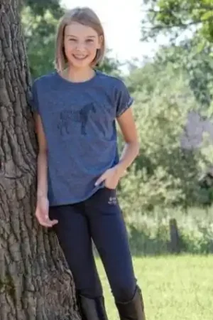 Must-Have Pantalon équitation HKM Kids Easy basanes grip