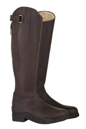 Bottes d'équitation doublée mouton synthétique HKM Country Marque