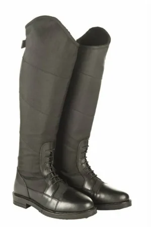 Bottes d'équitation doublées mouton synthétique HKM Stockholm Commander Maintenant