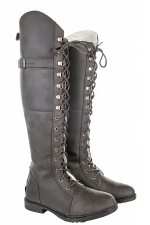 Bottes doublées de fourrure synthétique HKM Dublin Soldes