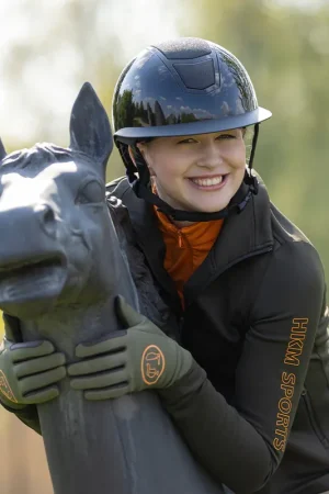 Achat Immédiat Casque d'équitation HKM Shiny Diamond