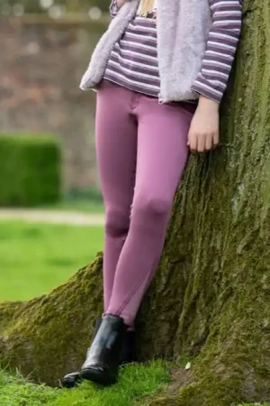 Expédié Aujourd'hui Pantalon déquitation fille HKM Alva full grip