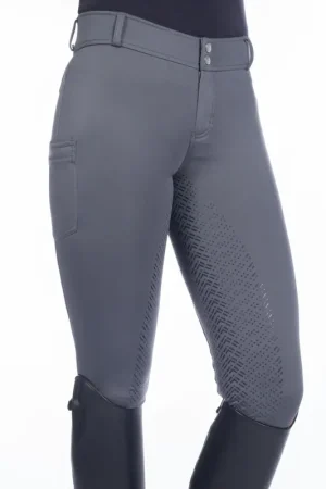 Acheter Direct Pantalon équitation fille HKM Ruby full grip