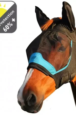 Commande En Gros Masque anti-mouche anti-uv cheval avec oreilles - Woof Wear