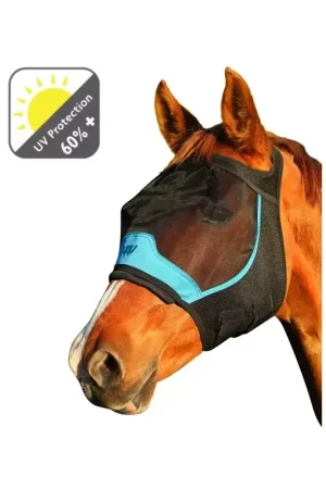 Masque anti-mouche anti-uv cheval sans oreilles - Woof Wear Promotion Saisonnière
