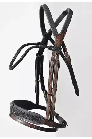 Dernier Modèle Bridon cheval cuir Evolution Contact Disco - IHWT